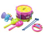 Ensemble de jouets musicaux en rouleau, 5 pi�ces / ensemble, instruments de musique, kits de bandes, ...