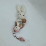 Ensemble de jouets en peluche au crochet fait a la main pour bb, anneau de dentition, hochet, cerf, ...