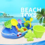 Ensemble de jouets de sable avec pelle a sable, moule de râteau seau, kit d'outils d'extérieur pour enfants, ... Ensemble de jouets de sable avec pelle a sable, moule de râteau seau, kit d'outils d'extérieur pour enfants, ...