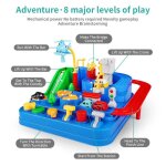 Ensemble de jouets de voiture de chemin de fer pour enfants, voiture de dessin animé ecrasant les barrières, ... Ensemble de jouets de voiture de chemin de fer pour enfants, voiture de dessin animé ecrasant les barrières, ...