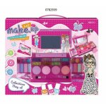 Ensemble de maquillage pour enfants, cosm�tiques, ensemble de maquillage essentiel, avec sac a cosm�tiques, ...