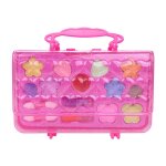 Ensemble de maquillage pour filles, 16 pices / ensemble, jouet de vernis a ongles, rouge a lvres a ...