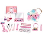 Ensemble de maquillage pour fille - vrais jouets de maquillage lavables pour petite fille