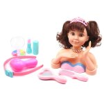 Ensemble de maquillage lavable pour enfants, jouets de coiffure pour filles, simulation de robe de princesse, ... Ensemble de maquillage lavable pour enfants, jouets de coiffure pour filles, simulation de robe de princesse, ...