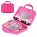Ensemble de maquillage princesse pour filles, ensemble de cosmétiques, ensemble de jouets avec boîte ... Ensemble de maquillage princesse pour filles, ensemble de cosmétiques, ensemble de jouets avec boîte ...