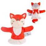 Ensemble de marionnettes  main en peluche, marionnettes  doigts d'animaux calins pour enfants, poupes ...