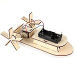 Ensemble de mat�riaux de mod�le de bateau bricolage kit de construction en bois 3d assembler une exp�rience ...