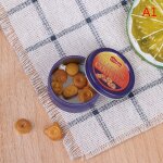 Ensemble de mini biscuits miniatures pour maison de poupe, avec bote en mtal, jouets de cuisine