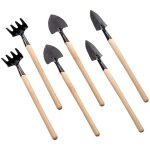 Ensemble de mini outils de jardinage pour enfants - 2 pelles, 2 râteaux, 2 pelles - sûr, durable, amusant ... Ensemble de mini outils de jardinage pour enfants - 2 pelles, 2 râteaux, 2 pelles - sûr, durable, amusant ...