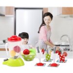 Ensemble de mini presse - fruits pour enfants de 3 ans et plus, appareil de cuisine, jouets, 27 pi�ces, ...