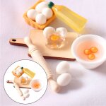 Ensemble de mini rouleaux a p�tisserie miniatures pour maison de poup�e, bol a ¿ufs, huile d'olive, ...