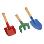 Ensemble d'outils de jardin en plein air, jeu de pelle a r�teau, bac a sable de plage pour enfants, 3 ...