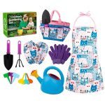 Ensemble d'outils de jardinage pour enfants, 16 pièces, kit d'outils de jardin pour enfants, pelle a ... Ensemble d'outils de jardinage pour enfants, 16 pièces, kit d'outils de jardin pour enfants, pelle a ...