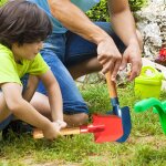 Ensemble d'outils de jardinage pour enfants, 3 pi�ces, jouets de jardinage, kit de r�teau a pelle, apprentissa ...