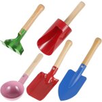 Ensemble d'outils de jardinage pour enfants 7 pices - mini outils  main avec manches en bois et fer ...
