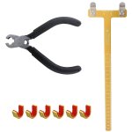 Ensemble d'outils de mesure de tir  l'arc professionnel, rgle en t, pinces en cuivre, partenaires de ...
