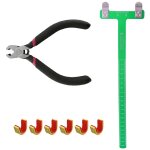Ensemble d'outils de mesure de tir  l'arc professionnel, rgle en t, pinces en cuivre, partenaires de ...