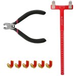 Ensemble d'outils de mesure de tir  l'arc professionnel, rgle en t, pinces en cuivre, partenaires de ...