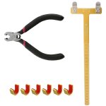 Ensemble d'outils de mesure de tir  l'arc professionnel, rgle en t, pinces en cuivre, partenaires de ...