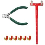 Ensemble d'outils de mesure de tir  l'arc professionnel, rgle en t, pinces en cuivre, partenaires de ...