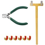 Ensemble d'outils de mesure de tir  l'arc professionnel, rgle en t, pinces en cuivre, partenaires de ...