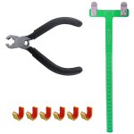 Ensemble d'outils de mesure de tir à l'arc professionnel, règle en t, pinces en cuivre, partenaires de ... Ensemble d'outils de mesure de tir à l'arc professionnel, règle en t, pinces en cuivre, partenaires de ...