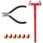 Ensemble d'outils de mesure de tir  l'arc professionnel, rgle en t, pinces en cuivre, partenaires de ...