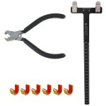 Ensemble d'outils de mesure de tir  l'arc professionnel, rgle en t, pinces en cuivre, partenaires de ...