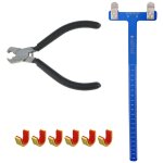 Ensemble d'outils de mesure de tir  l'arc professionnel, rgle en t, pinces en cuivre, partenaires de ...