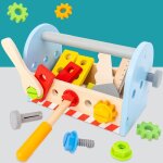 Ensemble d'outils de réparation en bois pour enfants, démontage du jouet, ecrou a vis, ensemble de jeu ... Ensemble d'outils de réparation en bois pour enfants, démontage du jouet, ecrou a vis, ensemble de jeu ...
