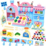 Ensemble de pâte à modeler pour enfants71 pièces accessoires de pâte à modelermachine à crème glacée ... Ensemble de pâte à modeler pour enfants71 pièces accessoires de pâte à modelermachine à crème glacée ...