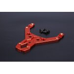 Ensemble de plateaux de connexion avant en alliage cnc, pi�ces de rechange pour voiture, rovan rc, echelle ...