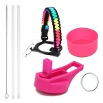 Ensemble de poignée de corde de parapluie pour bouteille large de bouche de fiole hydraulique chapeau ... Ensemble de poignée de corde de parapluie pour bouteille large de bouche de fiole hydraulique chapeau ...