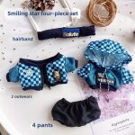 Ensemble de poup�e en coton a manches longues et smiley star 20cm costume de poup�e d�contract� pantalon ...