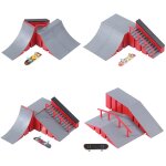 Ensemble de rampes de planche a roulettes pour enfants, bricolage avec 1 doigt, cadeaux
