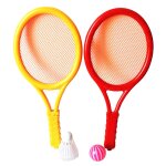 Ensemble de raquette de badminton et de tennis pour enfants, jeu de sport educatif pour parents et bbs, ...