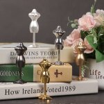 Ensemble de r�gles de mannequin pour maison de poup�e, mini robe de soir�e, accessoires de simulation ...