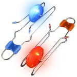 Ensemble de roues gyroscopiques r�tro lumineuses pour enfants - comprend 2 pi�ces, torsades de rail de ...