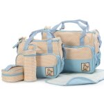 Ensemble de sacs a couches multifonctions pour bb, 5 pices, adapts au porte - biberon, ensemble de ...