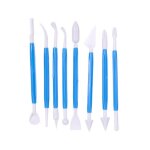 Ensemble de sculpture en plastique et argile, 8 pices, sculpture a la cire, outils de poterie, sculpture ...