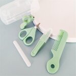 Ensemble de soins pour bébé, 5 pièces, coupe - ongles, ciseaux, peigne, pincettes propres, nouveau - ... Ensemble de soins pour bébé, 5 pièces, coupe - ongles, ciseaux, peigne, pincettes propres, nouveau - ...