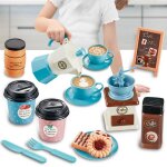 Ensemble de support alimentaire pour enfant, jouet de cuisine pour fille, gteau d'anniversaire, miniature, ...