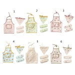 Ensemble de tabliers de cuisine imperm�ables pour enfants, 1 kit de bavettes respirantes pour b�b�