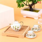 Ensemble de tasses a thé en porcelaine, 5 pièces / ensemble, service a thé rétro miniature a imprimé ... Ensemble de tasses a thé en porcelaine, 5 pièces / ensemble, service a thé rétro miniature a imprimé ...