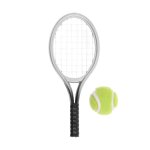 Ensemble de tennis, 2 pcs pour le monde des lutins - rico design noir Ensemble de tennis, 2 pcs pour le monde des lutins - rico design noir