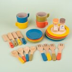 Ensemble de th de l'aprs - midi pour enfants avec patisseries et jouets domestiques cadeau pour filles ...