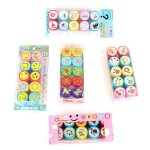 Ensemble de timbres - poste circulaires pour enfants, 10 pices, dessin anim, sourire, animal mignon, ...