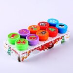 Ensemble de timbres - poste pour enfants, 10 pices / ensemble, dessin anim, halloween, nol, animaux, ...