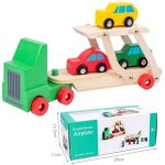 Ensemble de transport avion et camion a deux etages en bois pour enfants, jouets educatifs montessori, ... Ensemble de transport avion et camion a deux etages en bois pour enfants, jouets educatifs montessori, ...