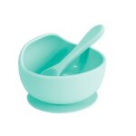 Ensemble de vaisselle pour b�b� de 0 a 12 mois, bol en silicone, cuill�re a paille d'alimentation, jouets ...